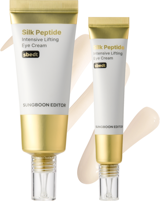 최신상 홈쇼핑 상품 성분에디터 녹는실 리프팅 실크 펩타이드 인텐시브 아이크림 대용량 80ml, 1개