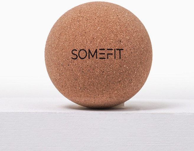 썸피트 코르크 마사지볼 하드, 1개, 싱글볼