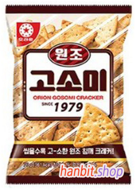 오리온 1979 고소미 크래커, 76g, 1개