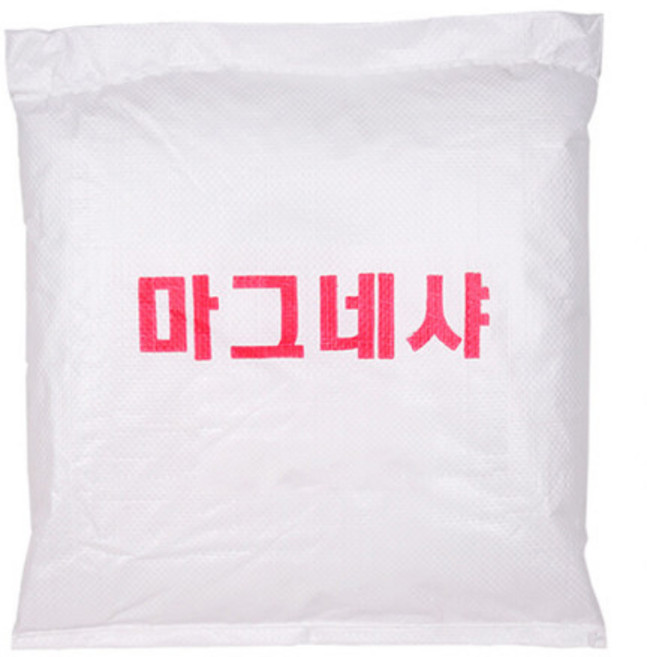 [마그네샤] 10kg 2개입 / 석회 백회 테니스장 운동장 축구장 야구장 토목공사 토질개량, 흰색, 2개