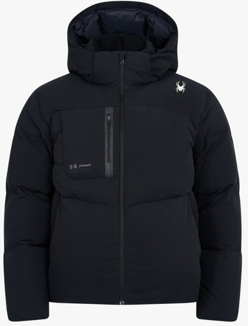 [스파이더 본사 직영] 공용 미드 다운 자켓 SPKWCNDJ001UBLK