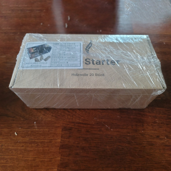 오코펜 착화제 펠레비타 1박스당 20-23개 캠핑장작 화목 벽난로 펠렛난로 불쏘시개, 1세트