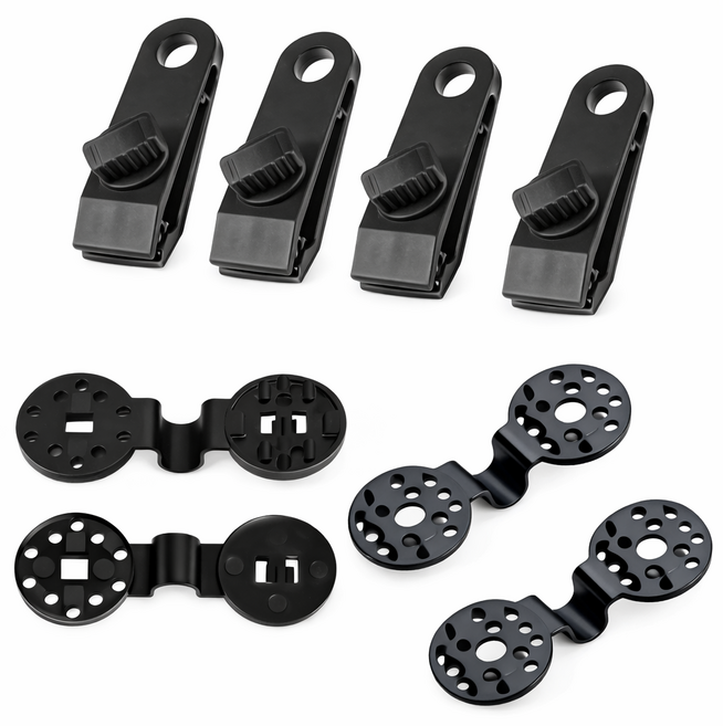 아띠꼴로 타프 차양막 그늘막 차광막 클립 고정 집게, 고정형