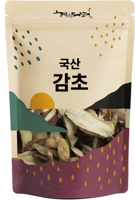 국산 감초, 1개, 100g