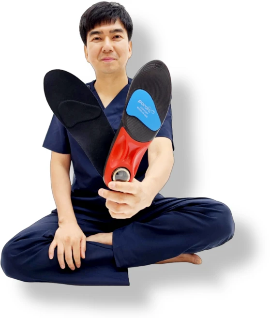 풋가드 물리치료사 개발 발바닥 푹신한 족저근막 쿠션 아치 기능성 깔창, 1세트 - 쿠팡