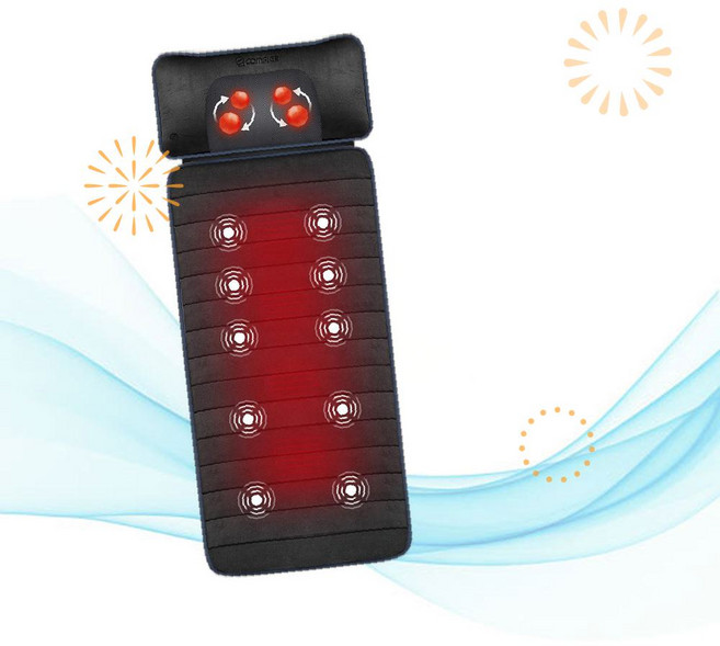 COMFIER 컴피어 마사지 안마 매트 전신 온열 진동 10개 모터 앱 컨트롤 RL