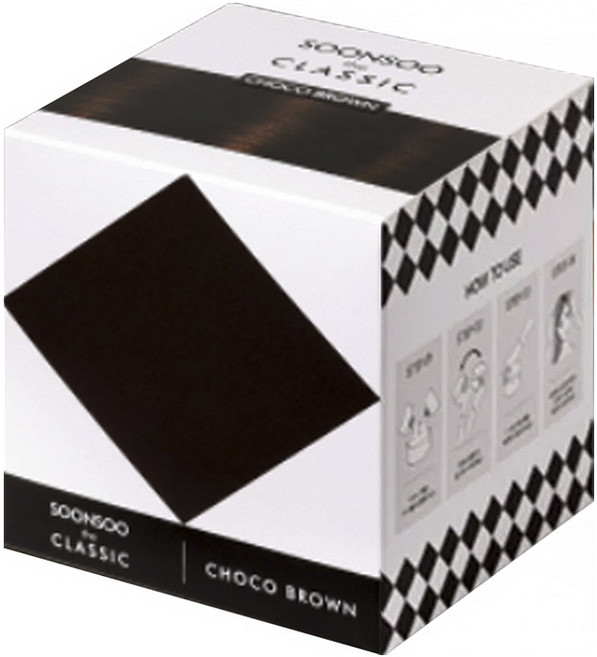 순수 더 클래식 염색약 염색제 140ml 새치염색 멋내기염색, 1개, 초코브라운