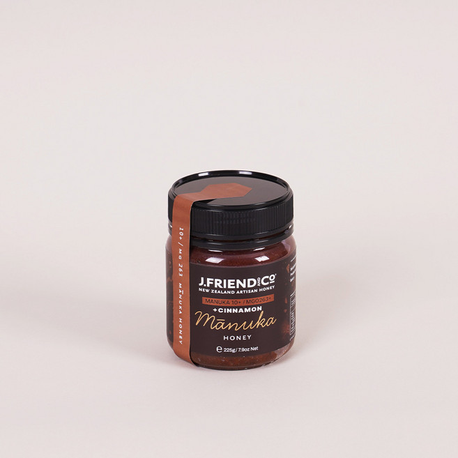 제이프렌드앤코 뉴질랜드 마누카꿀 10+ 시나몬 225g