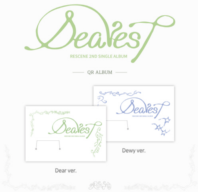 리센느 (RESCENE) - 싱글앨범 2집 : Dearest [QR VER.][2종 SET]