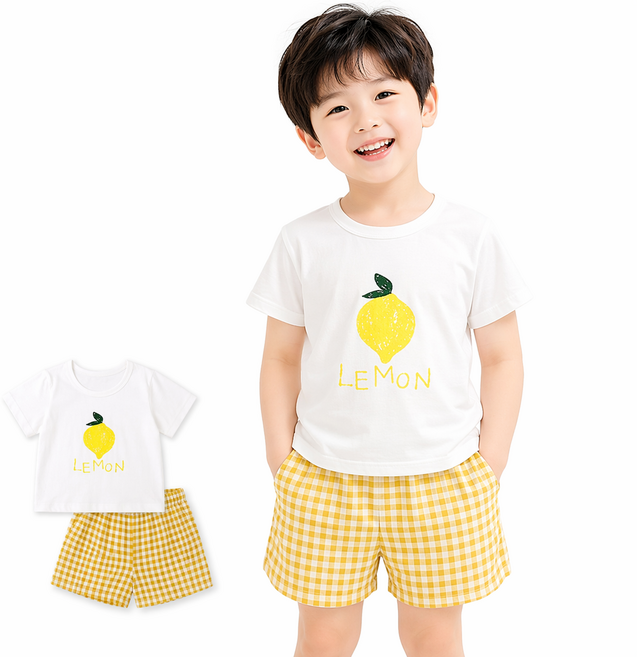 아동 상하복 나시 세트 여름 데일리룩 통기성 냉감 소재 외출복 실내복