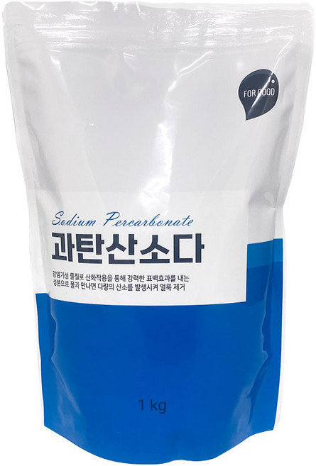 퍼굿 과탄산 소다 리필 1kg 구연산 베이킹파우더 세제, 1개