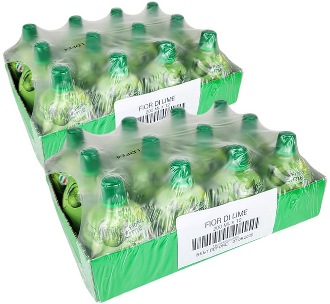 피오디 라임즙 라임주스, 200ml, 24개