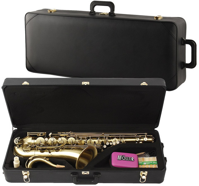 사각 가죽형 색소폰 케이스 테너 가방