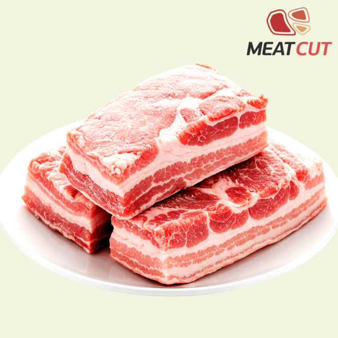 미트컷 삼겹살 원육 2kg, 1개