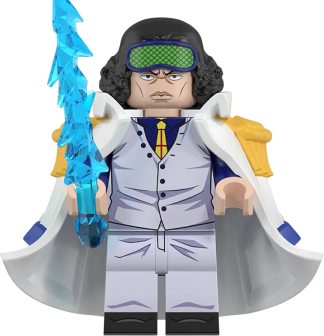 원피스(ONEPIECE) 해적왕 애니메이션 캐릭터 브릭미니피규어 컬렉션 취미/수집/장식/컬렉션용 커스텀 호환 블록피규어 8종 시리즈 VER.01, 1개