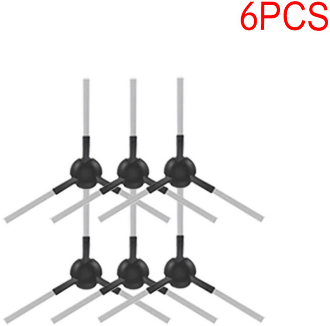 호환 dreame 호환 L10s Pro Ultra 액세서리 고무 메인 사이드 브러시 걸레 먼지 봉투 필터 로봇 진공 청소기 교체 부품, 6pcs 3, 1개