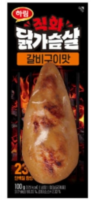 하림 직화 닭가슴살 바비큐구이 10팩 소비기한임박, 1세트