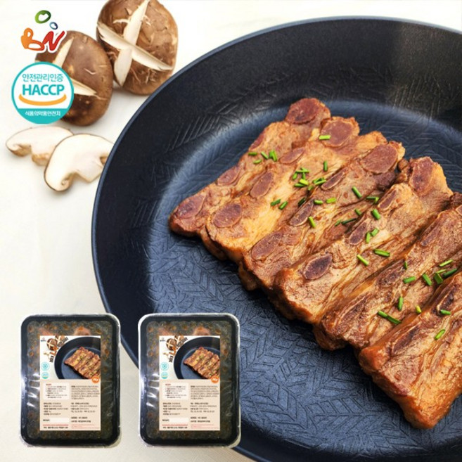 [봄내푸드] 봄내LA한돈갈비 1kg*2팩, 1kg, 2개
