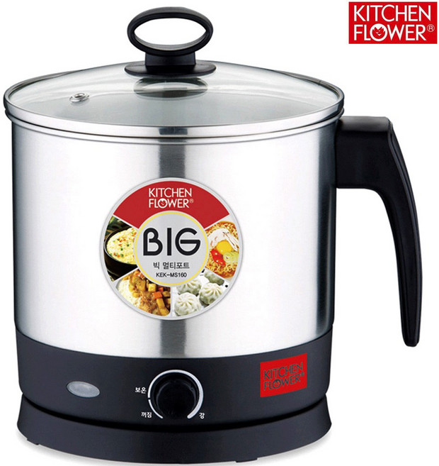 키친플라워 빅 멀티포트, 2L            KEK-MS160 (정품)