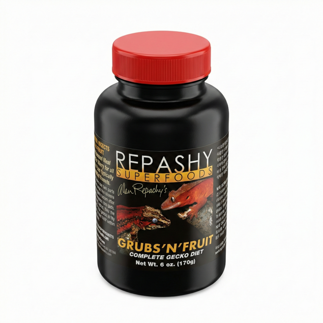 레파시 그럽앤후르츠 크레스티드게코 슈퍼푸드, 1개, 170g