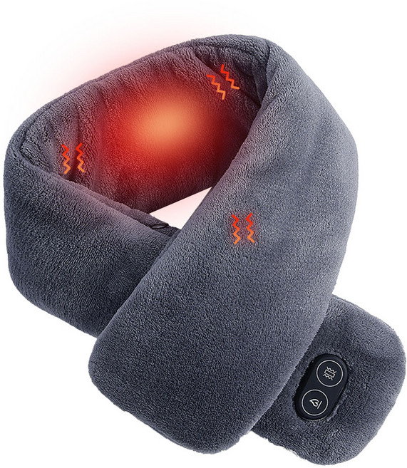 Garrl USB 마사지 발열목도리 진동마사지 온열머플러 스마트 방한넥워머 남여공용 워머