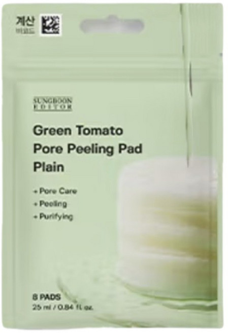 성분에디터 그린토마토 포어 필링 패드 플레인 8매입, 1개