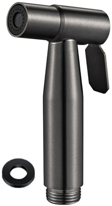 스테인레스 304 욕실 스프레이건 본품 누수방지 실리콘 포함, 건그레이 1개