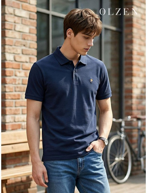 올젠 면 100 캐주얼 카라 티셔츠 (ZOE2TT1307) 3108123