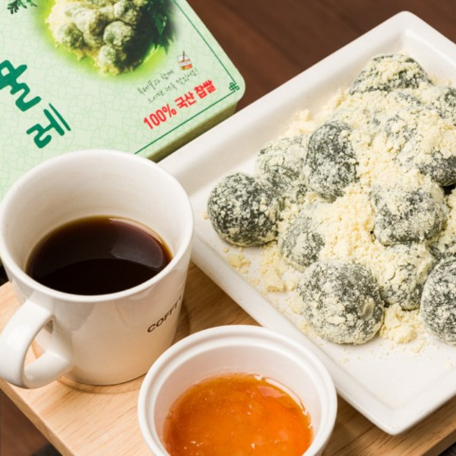 이음떡 목포쑥꿀레떡, 3팩, 300g