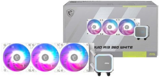 MSI MAG 코어리퀴드 A13 360, 화이트, 1개