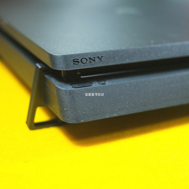 [188] 플스4 슬림 PS4 SLIM 가로 지지 거치대 다리 발열해소 감소, 1개, 블랙 4개 1세트, 플스4슬림 가로거치대