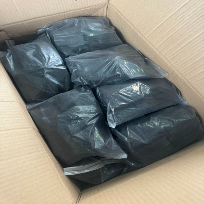 오케이 참숯 바베큐 삼단숯 20kg, 800g, 20개, 봉지숯 16kg