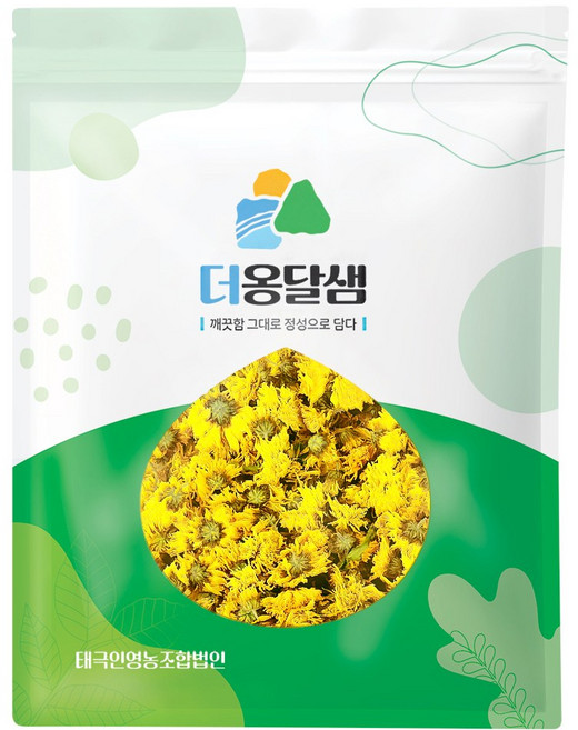 더옹달샘 꽃 향 진한 국산 국화차 감국 100g 국화꽃차 허브차, 1개, 1개입
