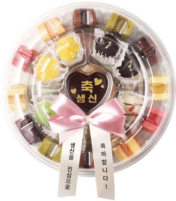 VIP 떡케이크 B 선물세트 생일 케익 기념 생신 칠순, 1.25kg, 1세트, V/떡케이크B (단품)_NEW