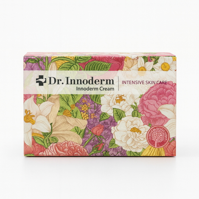 닥터이노덤 더마 리페어 꽃무늬크림 피부장벽 회복 진정 보습 재생 케어, 100개