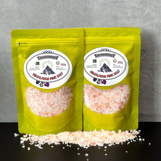 푸리오 히말라야 크리스탈 핑크소금 리필용, 300g, 3개