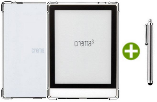크레마s 호환 클리어 젤리 케이스 커버 케이스나라 이북 리더기 Crema S, 1개