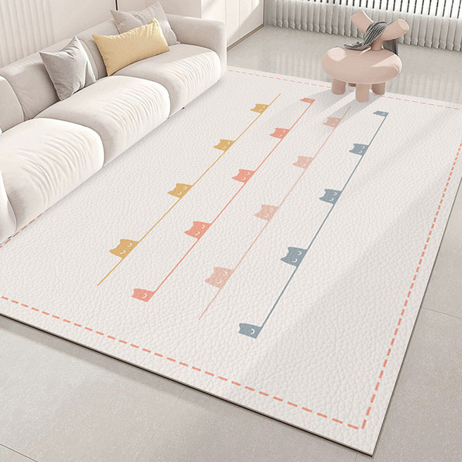 방수 미끄럼방지 애견매트 5mm 대형 발코니 베란다 거실 복도 강아지 방수매트, 1개, A004