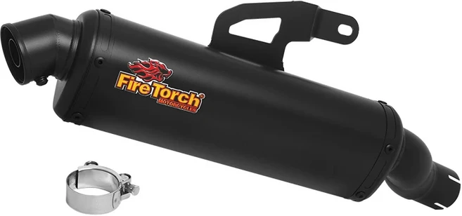 TRIUMPH Scrambler400X 스크램블러 400X 2024 오토바이 배기 시스템 탈출 블랙 머플러가있는 중간 링크 파, 05 Type C