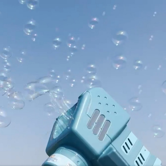 버블건 비눗방울 놀이 옥토넛 익스트림 전동 버블건 비누방울, 1개