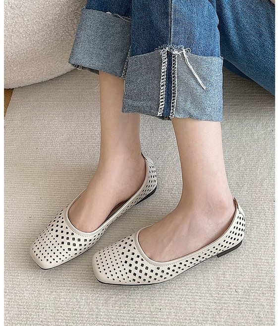 라블 여성용 말랑 플랫슈즈