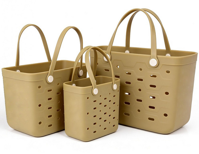 소프트엣지 EVA 경량 젤리백, 카키