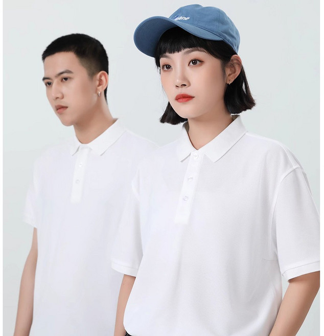 GOLDPARKO 超透氣排汗冰絲POLO衫 短袖翻領網眼上衣 親膚柔軟不易起毛球