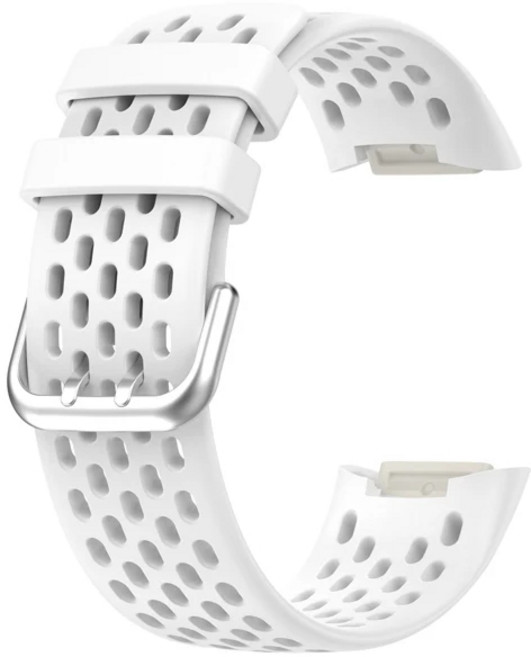 Fitbit Charge 5 6 용 통기성 실리콘 스트랩 교체 Fitbit Charge6 5 시계 팔찌 Correa 용 correa 스포츠 팔