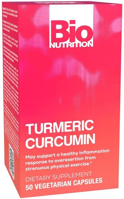Bio Nutrition 강황 커큐민 채식주의자 캡슐 50개 식이 보충제, 1개 - 쿠팡