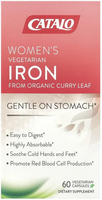 단백질 비타민 철분 마그내슘 칼슘 CATALO 여성용 베지 철분 베지 캡슐 60정 고루고루섭취해주세요, 1개 - 쿠팡