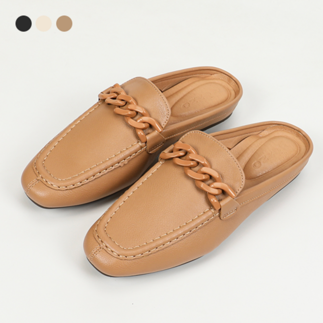 페조 여성 블로퍼 체인 로퍼 PZBLFTC 881-5