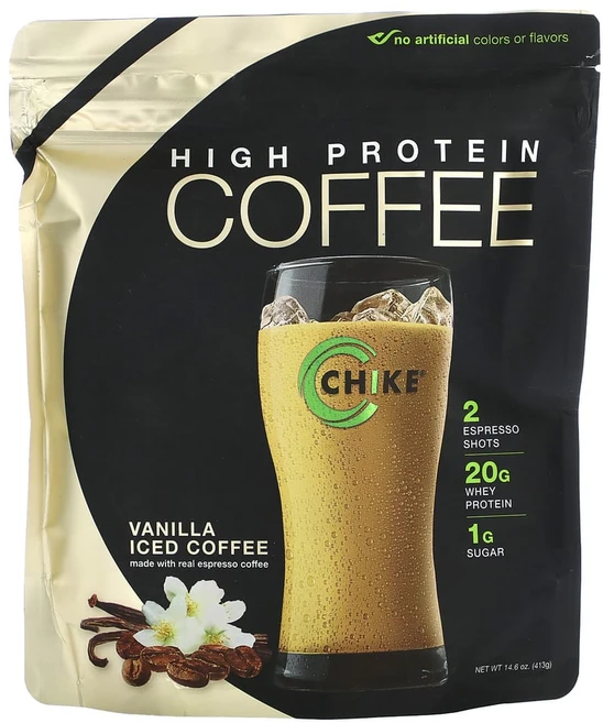 아이허브 하이 프로틴 아이스 커피 바닐라 413g(14.6oz), 1개, 413g, 413g - 쿠팡
