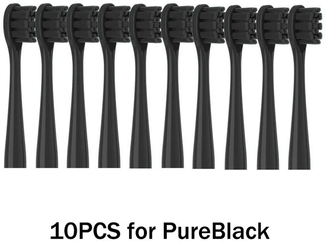 Usmile Y1S/Y4/U1/U2/U3/P1/P4 소프트 듀폰 소닉 전동 칫솔 클린 노즐 용 10PCS 진공 교체 브러시 헤드