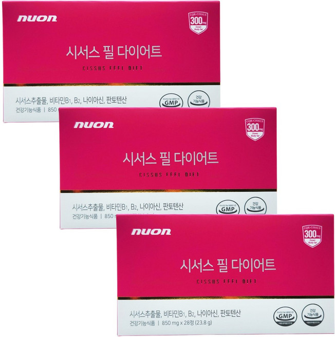 시서스 필 다이어트 시서스알약 850mg x 28정 x 3박스